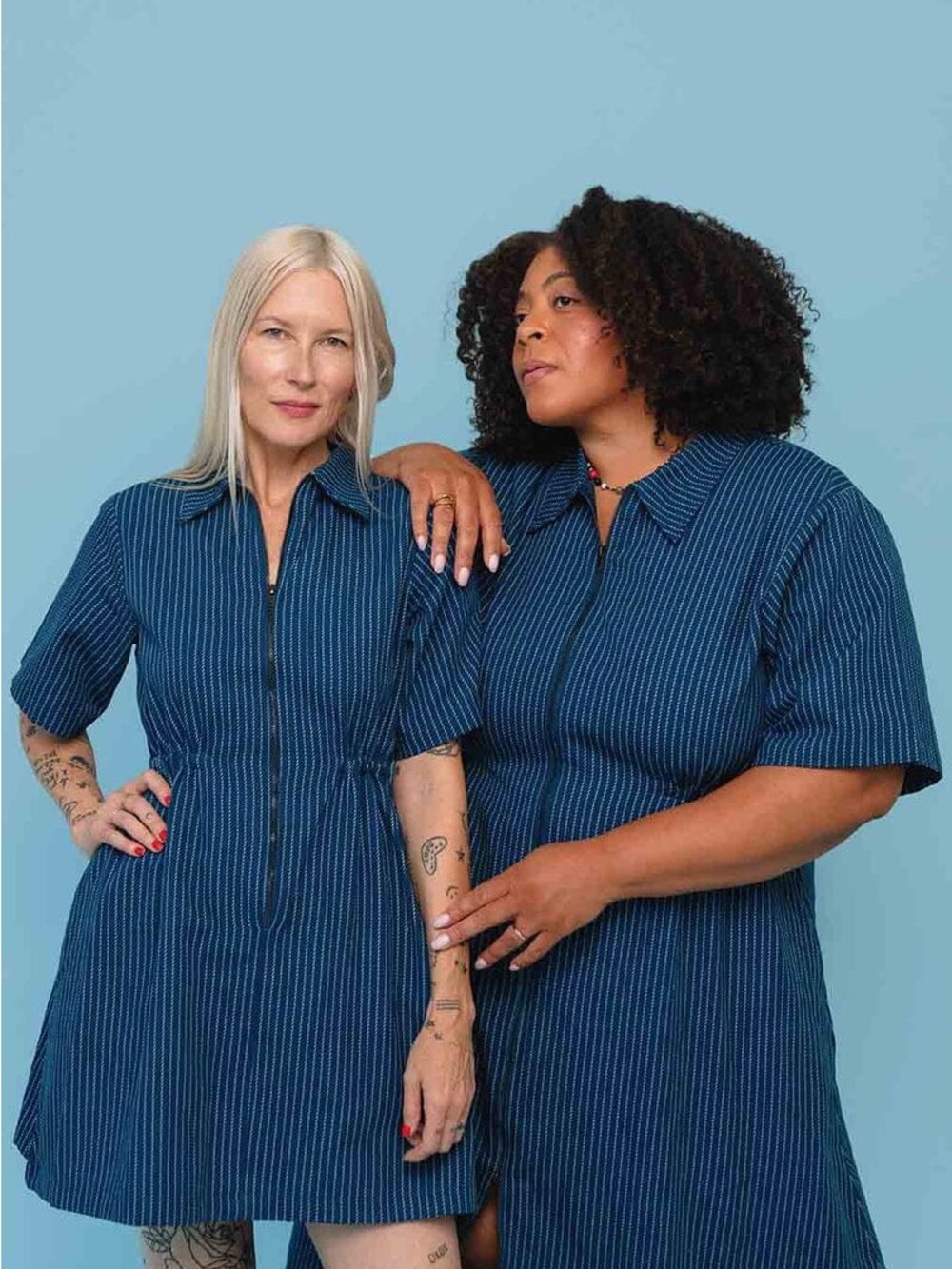 ISO Noble Utility Dress in Rope Stripe - Picture 2 of 2